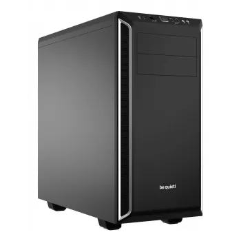 be quiet Pure Base 600 Midi Tower musta, hopea