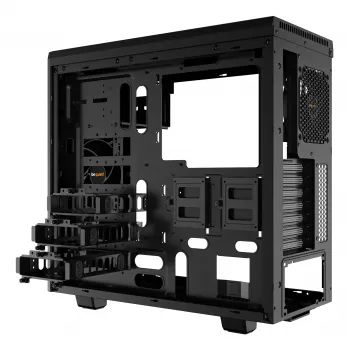 be quiet Pure Base 600 Midi Tower musta, hopea