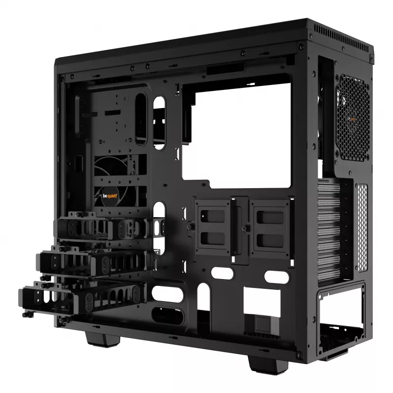 be quiet Pure Base 600 Midi Tower musta, hopea