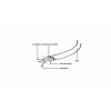 GEMBIRD SATA III -datakaapeli, metalliklipsit, 50 cm – bulk-pakkaus