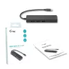 i-tec Advance USB-C ohut passiivinen keskitin 3 porttia + Gigabit Ethernet -sovitin