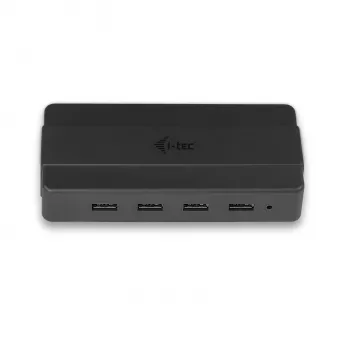 i-tec USB 3.0 Charging HUB 4 porttia virtalähde USB 3.2 Gen 1 Type-B