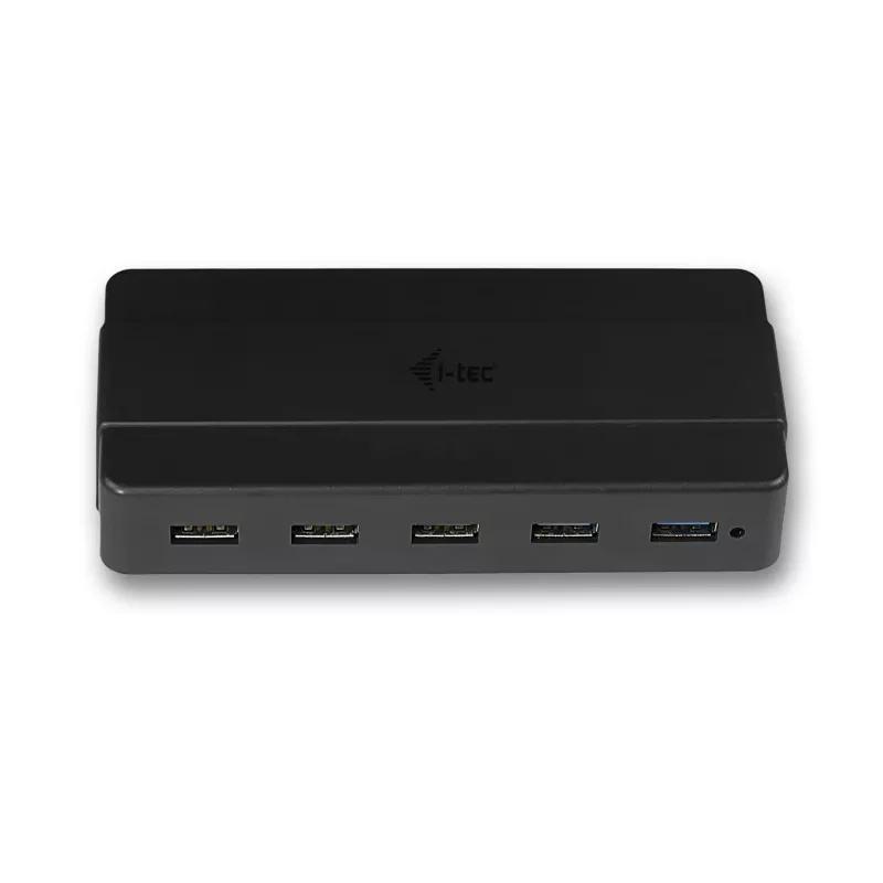 i-tec USB 3.0 Charging HUB 7 porttia virtasovitin USB 3.2 Gen 1 Type-B