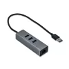 i-tec Metal USB 3.0 keskitin 3 porttia + Gigabit Ethernet -sovitin