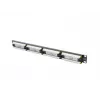 Lanberg PPU5-1024-B kytkentäpaneeli, 24 porttia, 1U, 19 tuumaa, Cat5e UTP, metallinen, musta