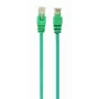 Verkkokaapeli Gembird PP6U-0.25M/G RJ-45 Cat6 0,25 m, vihreä