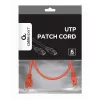 GEMBIRD verkkokaapeli - CAT6 - UTP - 50 cm - punainen