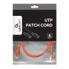 GEMBIRD verkkokaapeli - CAT6 - UTP - 1 m - punainen