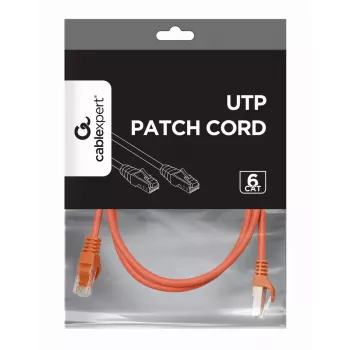 GEMBIRD verkkokaapeli - CAT6 - UTP - 1 m - punainen