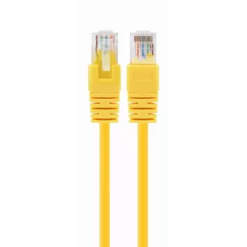 Verkkokaapeli Gembird Cat6 U/UTP 0,25 m RJ-45, keltainen