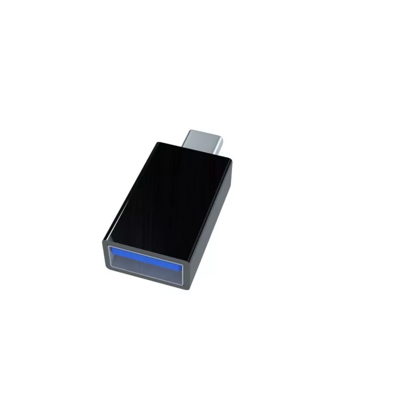 USB-näytönohjainadapteri Gembird A-USB3-CMAF-01 — USB Type-C USB:hen (USB 2.0 / 3.2 Gen 1), kompakti musta