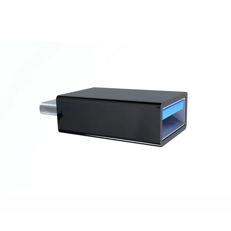 USB-näytönohjainadapteri Gembird A-USB3-CMAF-01 — USB Type-C USB:hen (USB 2.0 / 3.2 Gen 1), kompakti musta