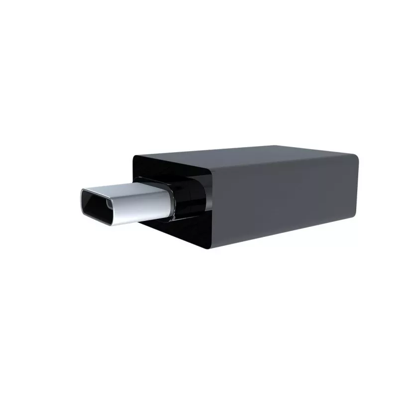 USB-näytönohjainadapteri Gembird A-USB3-CMAF-01 — USB Type-C USB:hen (USB 2.0 / 3.2 Gen 1), kompakti musta