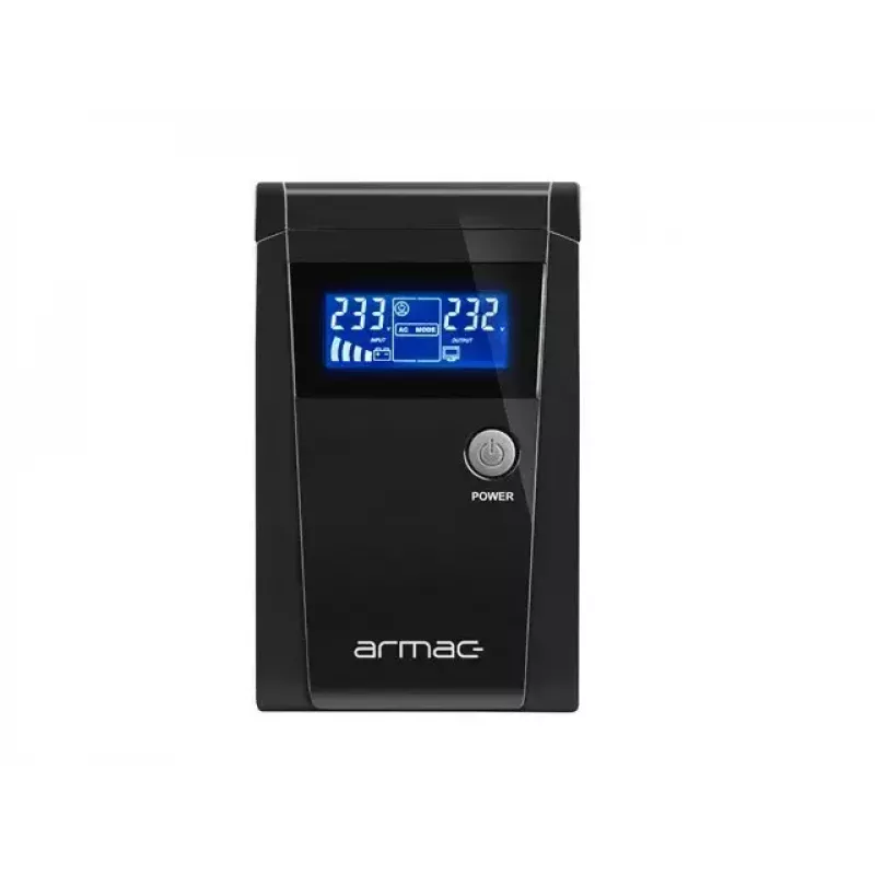 UPS ARMAC OFFICE LINE-INTERACTIVE O/850E/LCD 850VA LCD-näytöllä