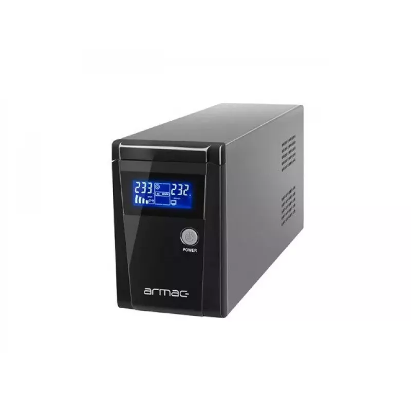 UPS ARMAC OFFICE LINE-INTERACTIVE O/850E/LCD 850VA LCD-näytöllä