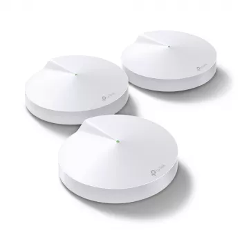 TP-Link AC1300 Deco Whole Home Mesh Wi-Fi -järjestelmä, 3 kpl:n pakkaus, valkoinen, sisäinen, mesh-järjestelmä, dualband (2,4 GHz / 5 GHz), Wi-Fi 5 (802.11ac), 1300 Mbit/s