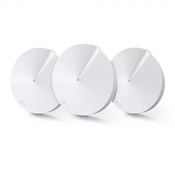 TP-Link AC1300 Deco Whole Home Mesh Wi-Fi -järjestelmä, 3 kpl:n pakkaus, valkoinen, sisäinen, mesh-järjestelmä, dualband (2,4 GHz / 5 GHz), Wi-Fi 5 (802.11ac), 1300 Mbit/s