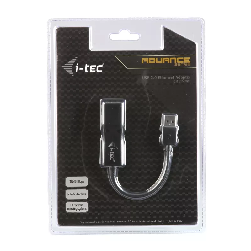 i-tec Advance USB 2.0 Fast Ethernet -sovitin