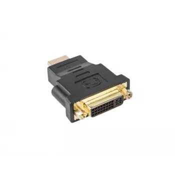 LANBERG sukupuolenvaihtokaapeli HDMI (uros) - DVI-D (naaras, 24+5) musta, 1920x1080@60Hz, ABS-kotelo