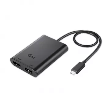 i-tec USB-C 3.1 Dual 4K HDMI -videoadapteri, 3.2 Gen 1 (3.1 Gen 1), USB Type-C, HDMI-lähtö, 3840 x 2160 pikseliä