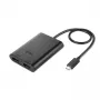 i-tec USB-C 3.1 Dual 4K HDMI -videoadapteri, 3.2 Gen 1 (3.1 Gen 1), USB Type-C, HDMI-lähtö, 3840 x 2160 pikseliä