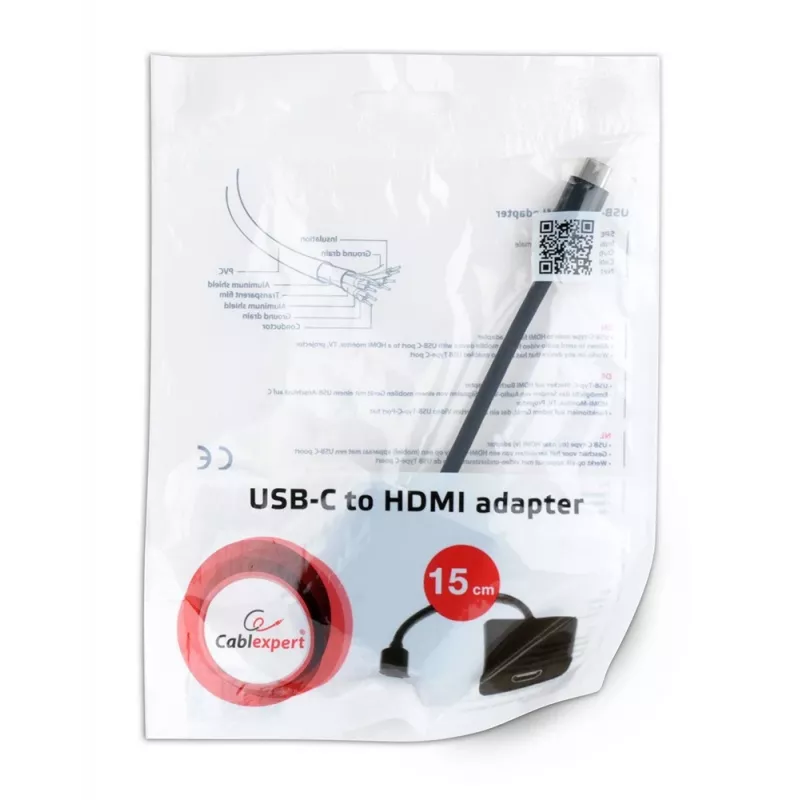 USB-näyttösovitin Gembird A-CM-HDMIF-01