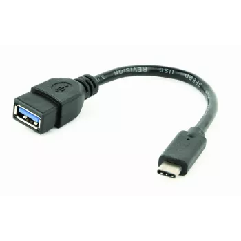 USB-kaapeli Gembird A-OTG-CMAF3-01, USB‑C - USB‑A, 0,2 m, musta
