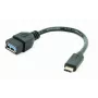 USB-kaapeli Gembird A-OTG-CMAF3-01, USB‑C - USB‑A, 0,2 m, musta