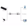 USB-kaapeli Gembird A-OTG-CMAF3-01, USB‑C - USB‑A, 0,2 m, musta