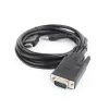 GEMBIRD HDMI-VGA- ja ääni-adapterikaapeli, yksittäinen liitäntä, 3 m, musta