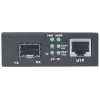 Intellinet Gigabit Ethernet - SFP mediakonvertteri, 10/100/1000Base-Tx - SFP-paikka, tyhjä