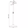 Techly ICA-TR10 mainosnäyttöteline 68,6 cm (27