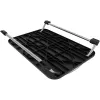 Techly ICA-FR 13 ergonominen säädettävä jalkatuki, kallistuskulman säätö, liukumaton, 43 x 28 cm, musta
