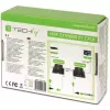 Techly jatko HDMI Full HD Cat.5E / 6 / 6A / 7 kaapelilla max. 60 m itsesäätyvä IDATA EXT-E70I