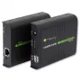 Techly IDATA HDMI-KVM2 KVM-jatko lähetin & vastaanotin