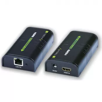 Techly vahvistin / jakaja HDMI Over IP verkko IDATA EXTIP-373