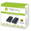 Techly vahvistin / jakaja HDMI Over IP verkko IDATA EXTIP-373