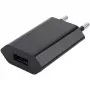 Techly kompakti laturi USB 1A eurooppalainen pistoke musta