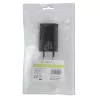Techly kompakti laturi USB 1A eurooppalainen pistoke musta