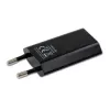 Techly kompakti laturi USB 1A eurooppalainen pistoke musta