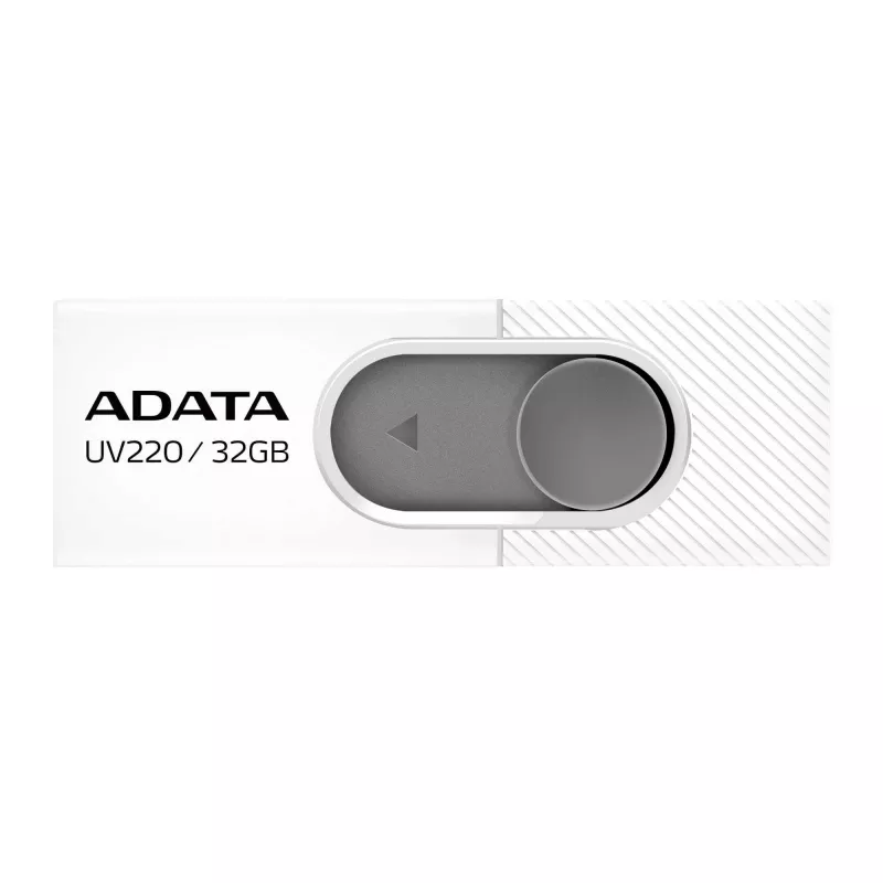 ADATA UV220 USB-muistitikku 32 GB USB Type-A 2.0 harmaa, valkoinen
