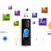 ADATA UV320 USB-muistitikku 128 GB USB Type-A 3.2 Gen 1 (3.1 Gen 1) musta, sininen