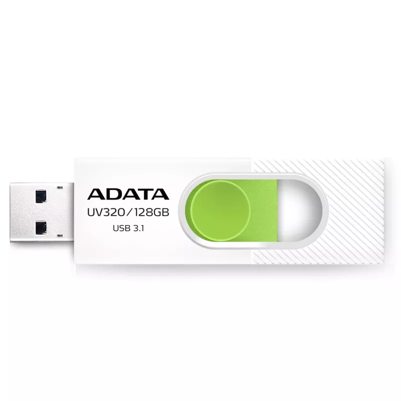 ADATA UV320 USB-muistitikku 128 GB USB Type-A 3.2 Gen 1 (3.1 Gen 1) vihreä, valkoinen