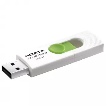 ADATA UV320 USB-muistitikku 64 GB USB Type-A 3.2 Gen 1 (3.1 Gen 1) vihreä, valkoinen