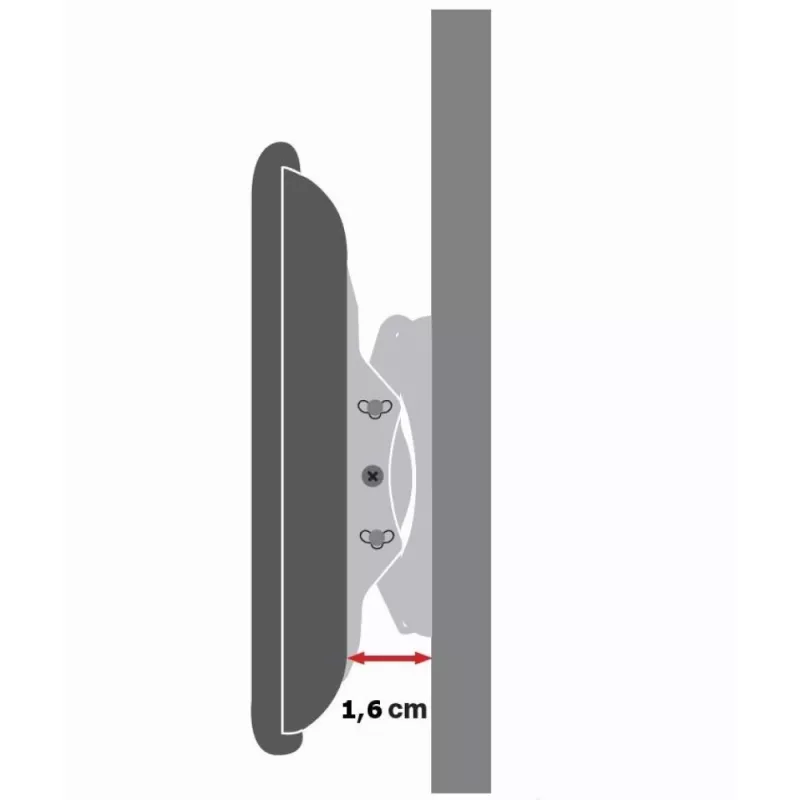 Techly seinäteline LED LCD TV:lle 42-80