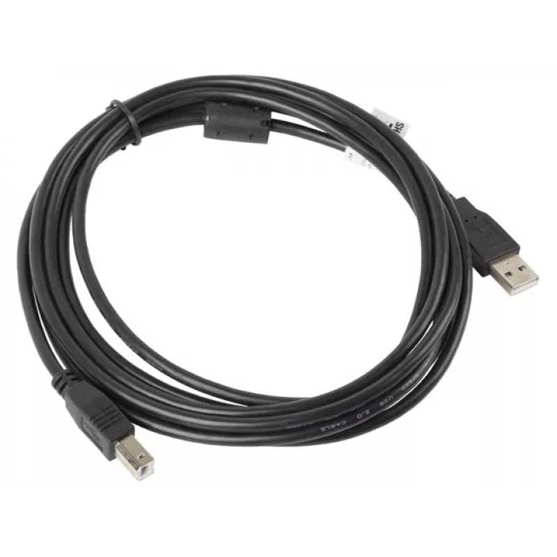 LANBERG USB-kaapeli USB 2.0 USB B – 3 m musta
