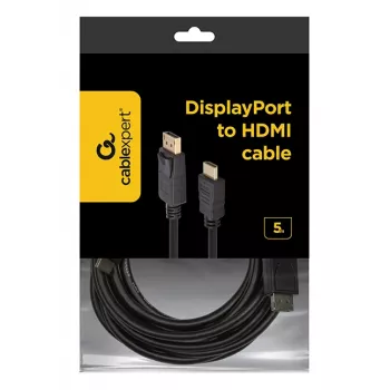 GEMBIRD DisplayPort-HDMI-kaapeli 5 m