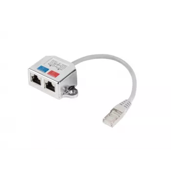 LANBERG sovitin LAN RJ45/2x RJ45 Ftp jakaja AD-0026-S