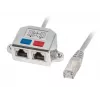 LANBERG sovitin LAN RJ45/2x RJ45 Ftp jakaja AD-0026-S