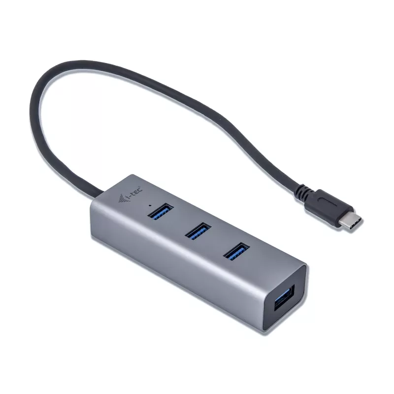i-tec Metal USB-C-keskitin 4 porttia